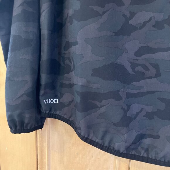 Vuori Mens Outdoor Trainer Shell Jacket Size Medium Black SP EXC - Picture 10 of 12